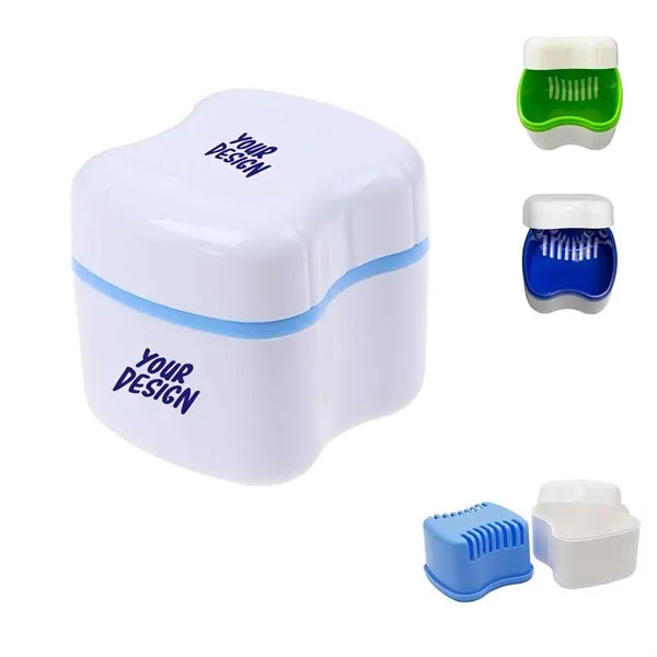 Denture Case Dental False Teeth Storage Boxes