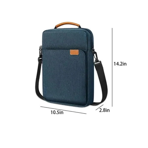 13" Tablet Storage Crossbody Shoulder Bag