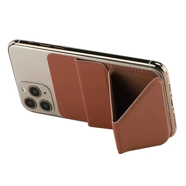 Card Holder with Stand for Back of Phone