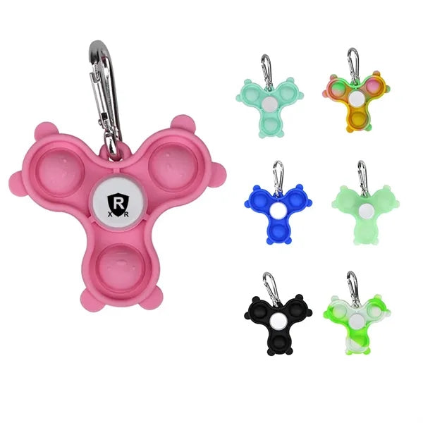 Fidget Pop Keychain Spinners Toys