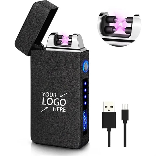 USB Electric Rechargeable Plasma Arch Lighter Windproof