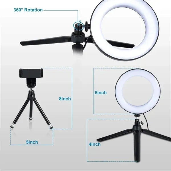 6" Led Ring Light