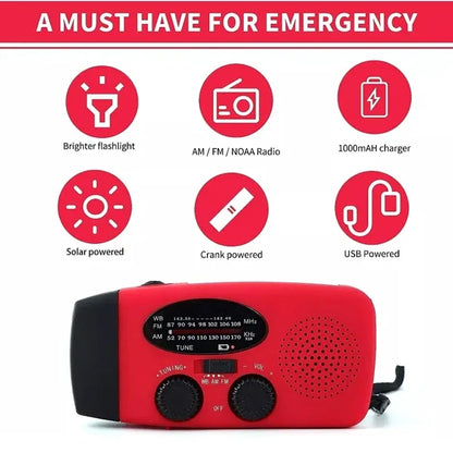 2000Mah Emergency Radio