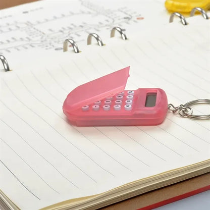 Mini Keychain Digital Calculator