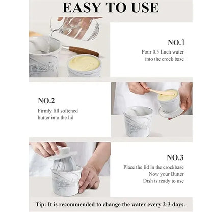 French Butter Dish
