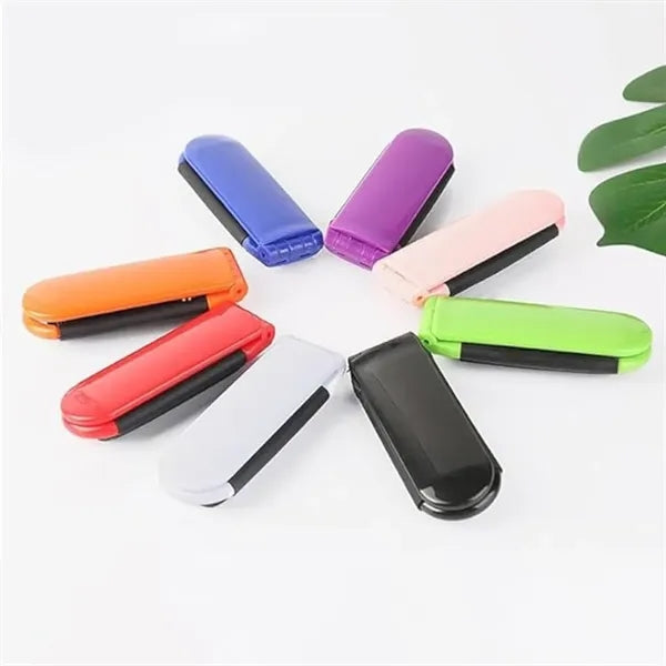 Hair Brush Pocket Folding With Mirror