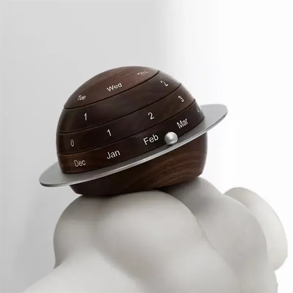 Wooden Desktop Calendar