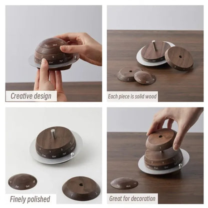 Wooden Desktop Calendar