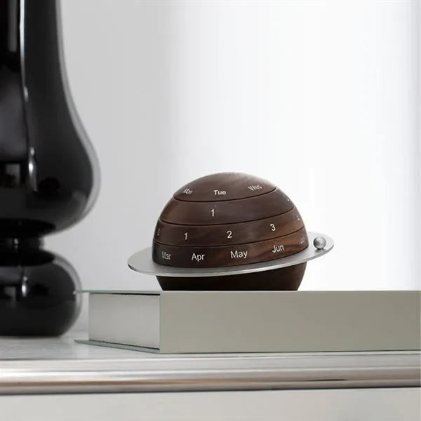 Wooden Desktop Calendar