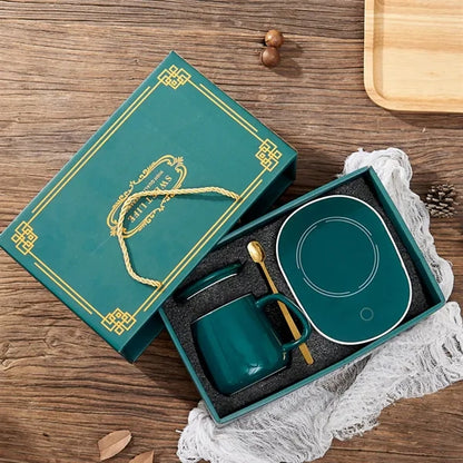 Ceramic Mug Heated Thermal Smart Temperature Cup