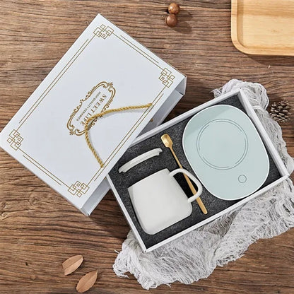 Ceramic Mug Heated Thermal Smart Temperature Cup