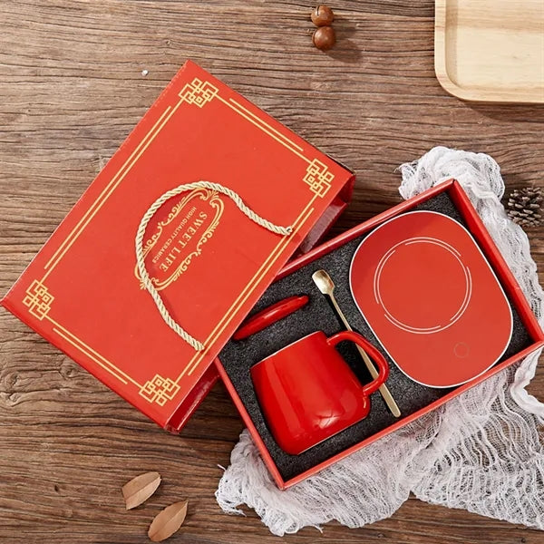 Ceramic Mug Heated Thermal Smart Temperature Cup