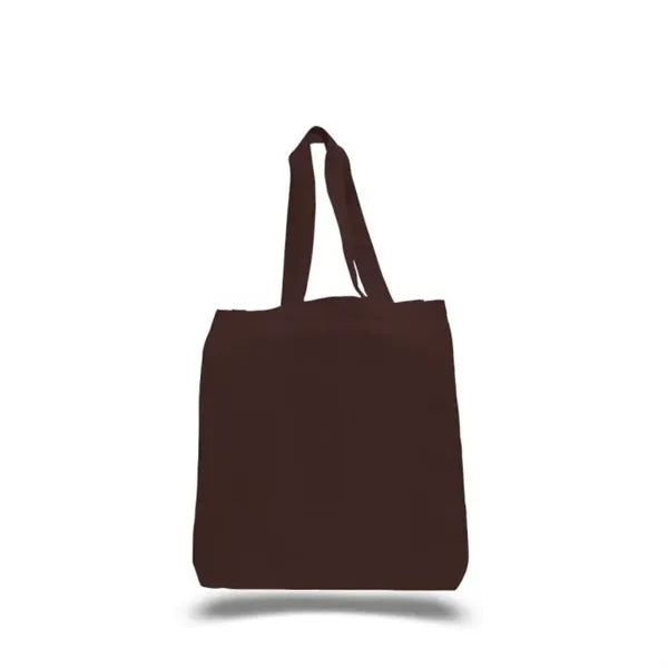 Economy Cotton Shopping Tote with Self Handles
