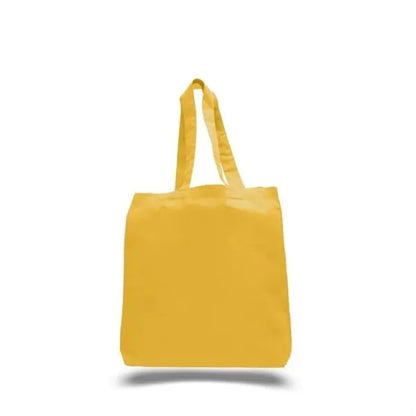Economy Cotton Shopping Tote with Self Handles