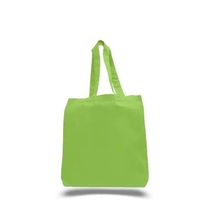 Economy Cotton Shopping Tote with Self Handles