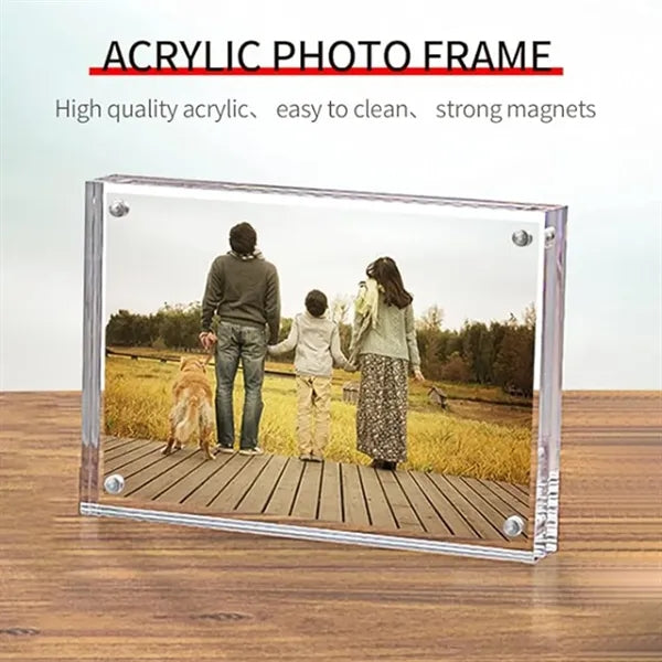 Acrylic Picture Frame Transparency Magnetic Sided Plexiglass