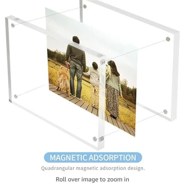 Acrylic Picture Frame Transparency Magnetic Sided Plexiglass