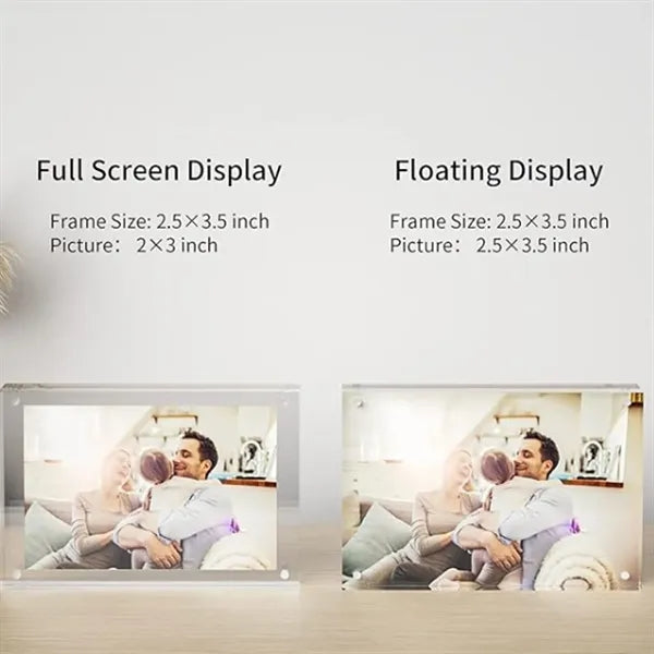 Acrylic Picture Frame Transparency Magnetic Sided Plexiglass