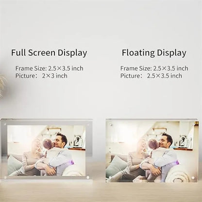 Acrylic Picture Frame Transparency Magnetic Sided Plexiglass