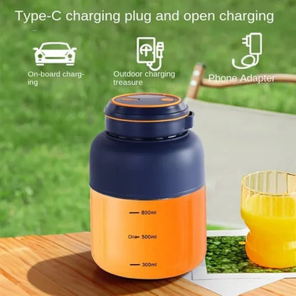 Portable Wireless Juicer Cup Large Capacity for Fruits