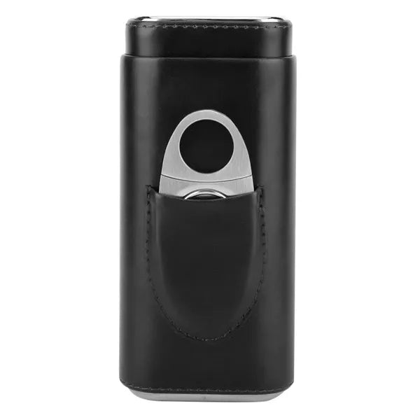 3 Finger Leather Cigar Case