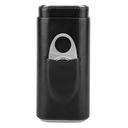3 Finger Leather Cigar Case