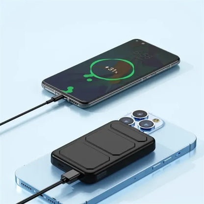 Foldable 10000mAh Wireless Magnetic Power Bank