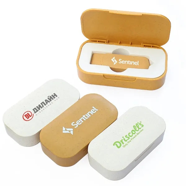 16GB Wheat Straw Usb Flash Drive Set