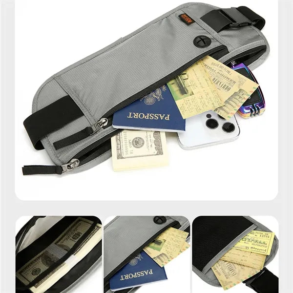 Portable RFID Passport Holder Travel Organizer Pouch