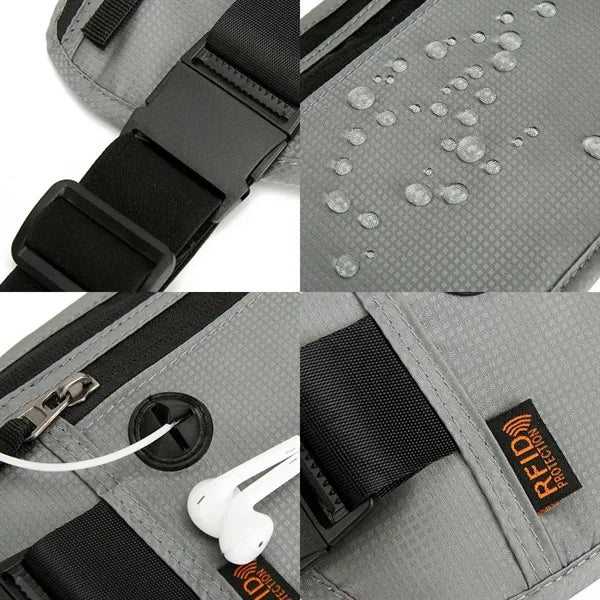 Portable RFID Passport Holder Travel Organizer Pouch