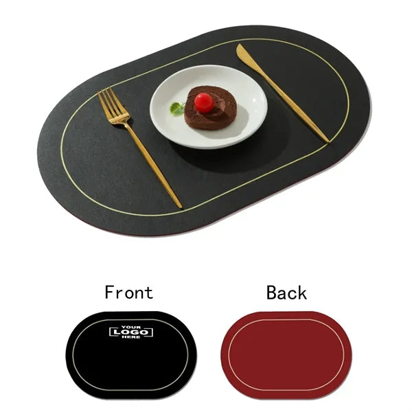 Faux Leather Placemats