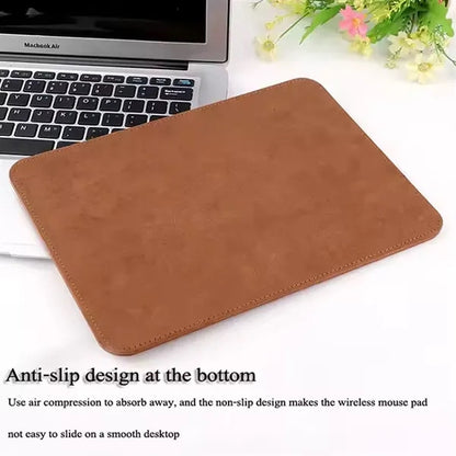 Leather Wireless Charging Mouse Pad