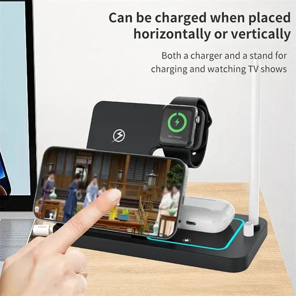 Foldable 4-in-1 Wireless Charger
