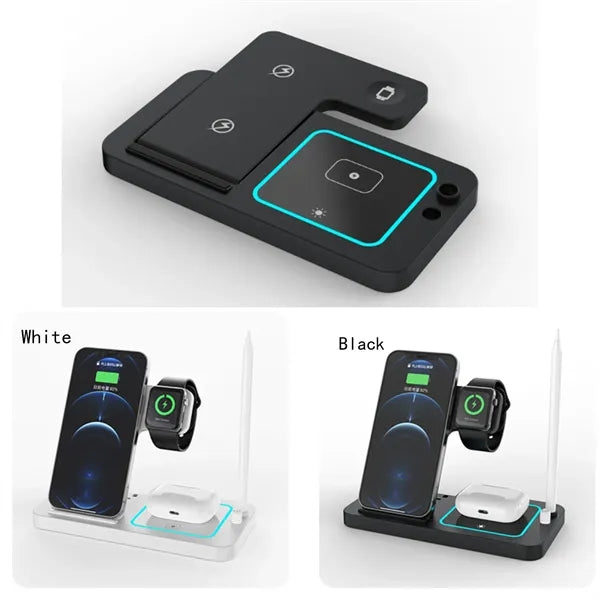 Foldable 4-in-1 Wireless Charger