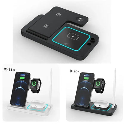 Foldable 4-in-1 Wireless Charger