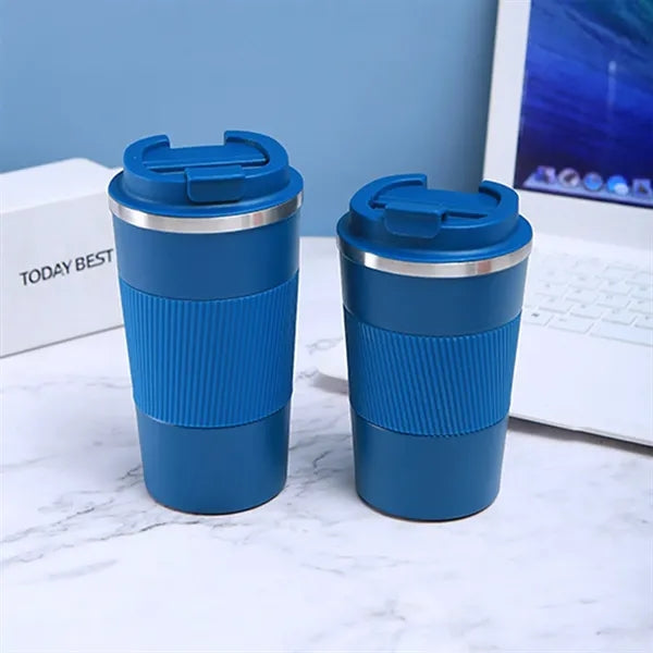 17oz. Stainless Steel Vacuum Insulated Travel Mug With Lid