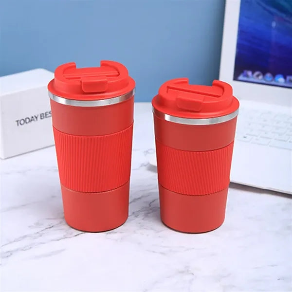 17oz. Stainless Steel Vacuum Insulated Travel Mug With Lid