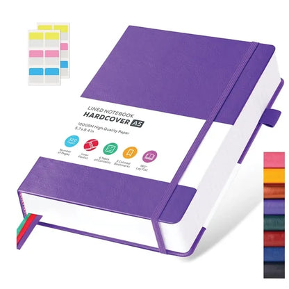 PU Thick Leather Notebook Diary