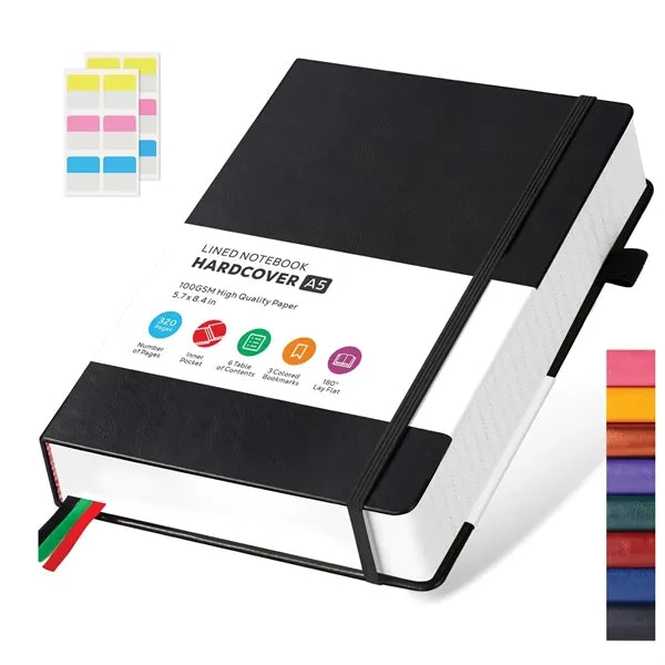 PU Thick Leather Notebook Diary