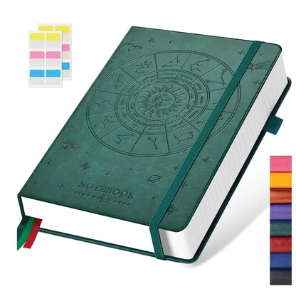 PU Thick Leather Notebook Diary