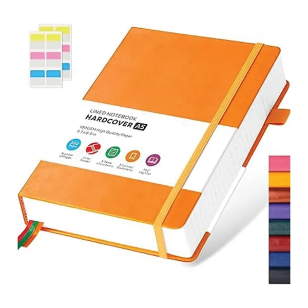 PU Thick Leather Notebook Diary