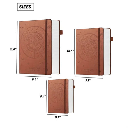 PU Thick Leather Notebook Diary