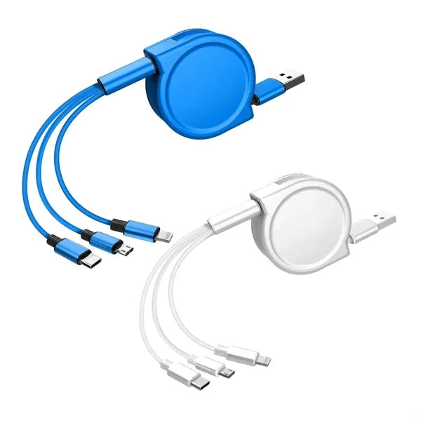 Multi Retractable Charging Cable