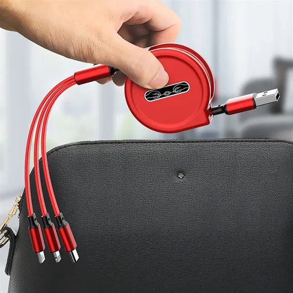 Multi Retractable Charging Cable