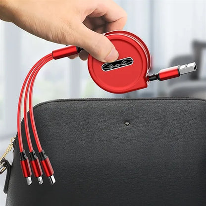 Multi Retractable Charging Cable