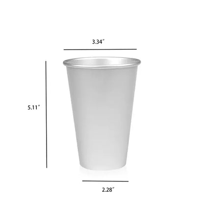 15oz. Aluminum Color Changing Beer Cup Parties Camping