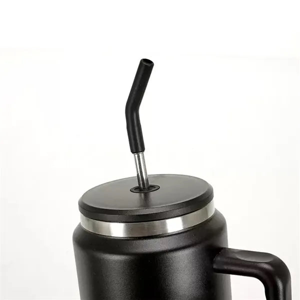 50oz. Stainless Steel Insulated Tumbler Straw Handle