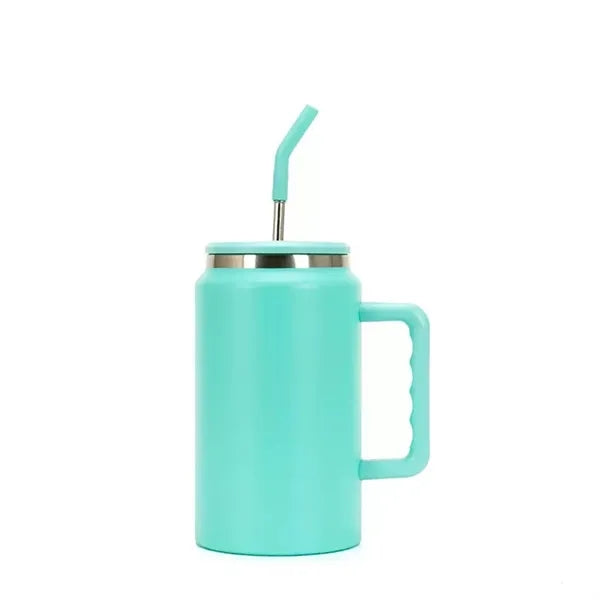 50oz. Stainless Steel Insulated Tumbler Straw Handle