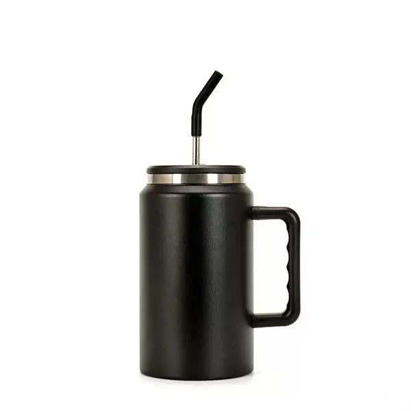 50oz. Stainless Steel Insulated Tumbler Straw Handle