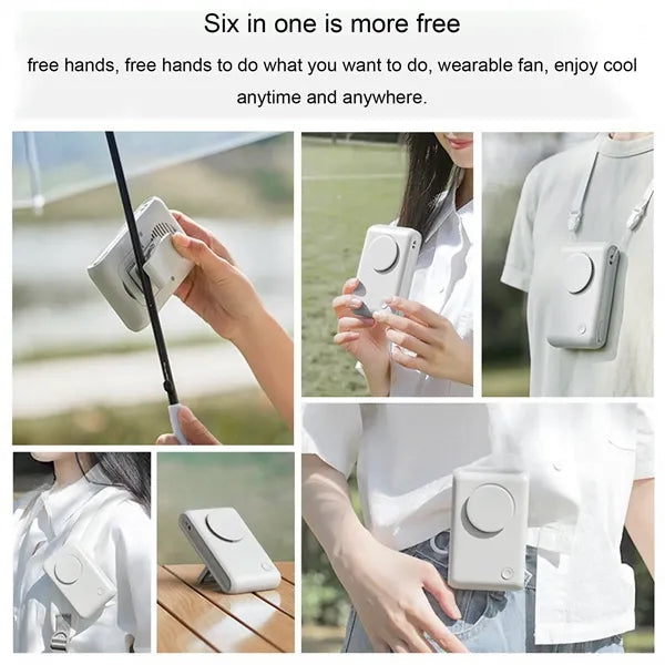 Portable USB Rechargeable Fan with Turbo Long Battery Life